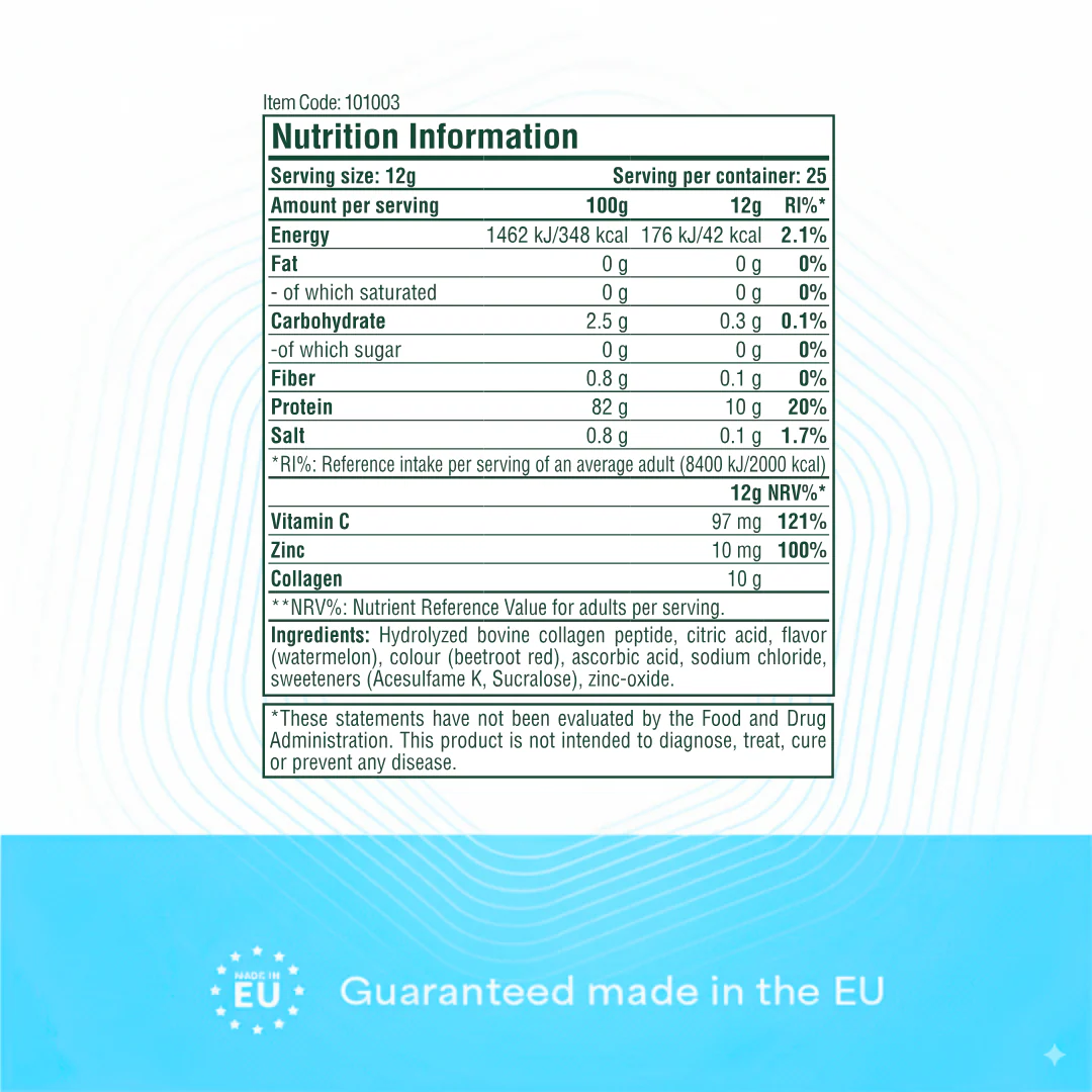 Heyday Essentials: Collagen (Watermelon Flavor, 300g) - Image 3