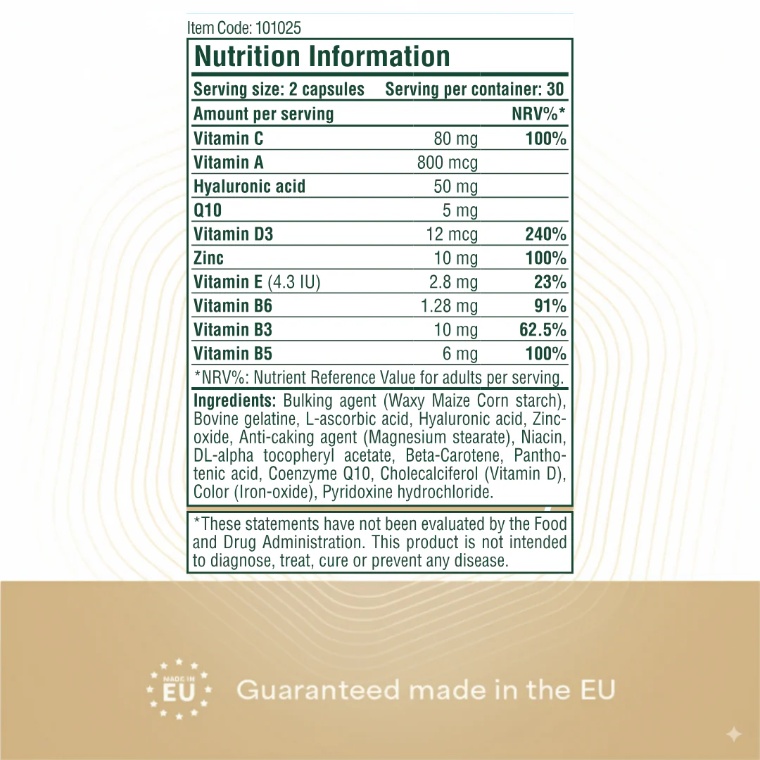 Heyday Essentials: Hair, Skin and Nails (60 Capsules) - Image 3