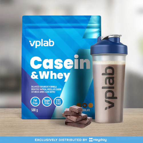 VPLab Sports Casein and Whey in Chocolate Flavor (500g) - Image 3
