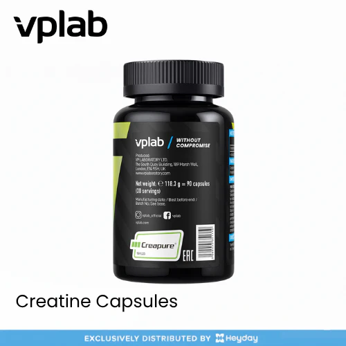 VPLab Sports Creatine Capsules (90 capsules) - Image 3
