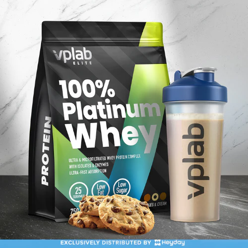VPLab Sports Platinum Whey in Cookies and Cream Flavor (750g) - Image 3