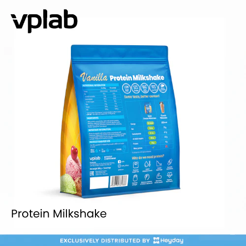 VPLab Sports Protein Milkshake in Vanilla Flavor (500g) - Image 3