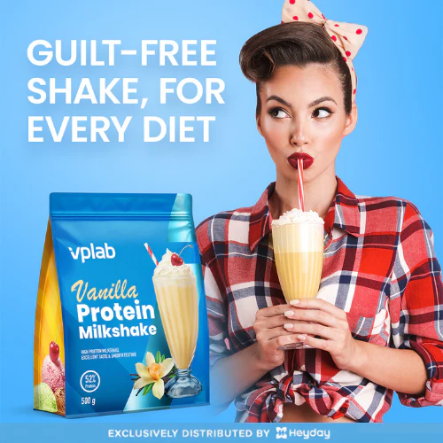 VPLab Sports Protein Milkshake in Vanilla Flavor (500g) - Image 7