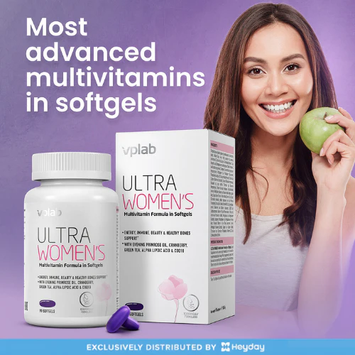 VPLab Ultra Women's Multivitamins (90 Softgels) - Image 8