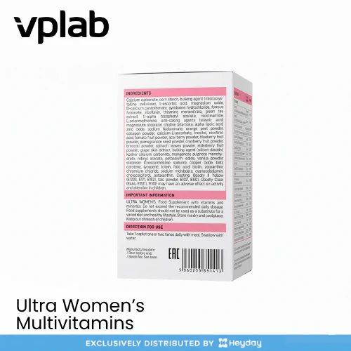 VPLab Ultra Women's Multivitamin Formula (90 Caplets) - Image 4